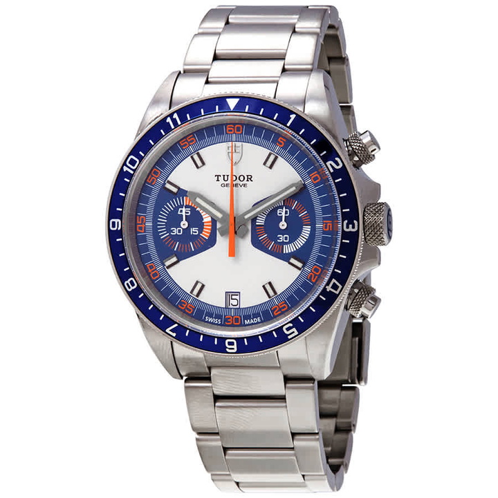 Photo: Tudor Heritage Chronograph Automatic Opaline Blue Dial Mens Watch M70330B-0004