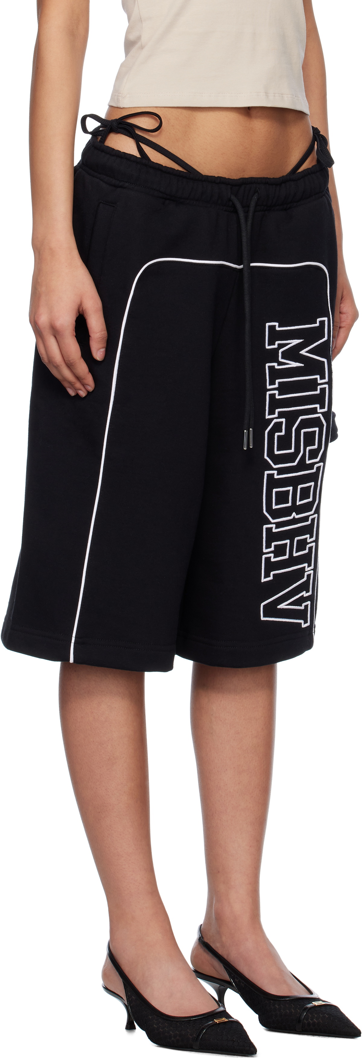 MISBHV Black Spring Breakers Shorts