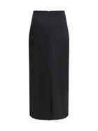 Lardini Virgin Wool Midi Skirt