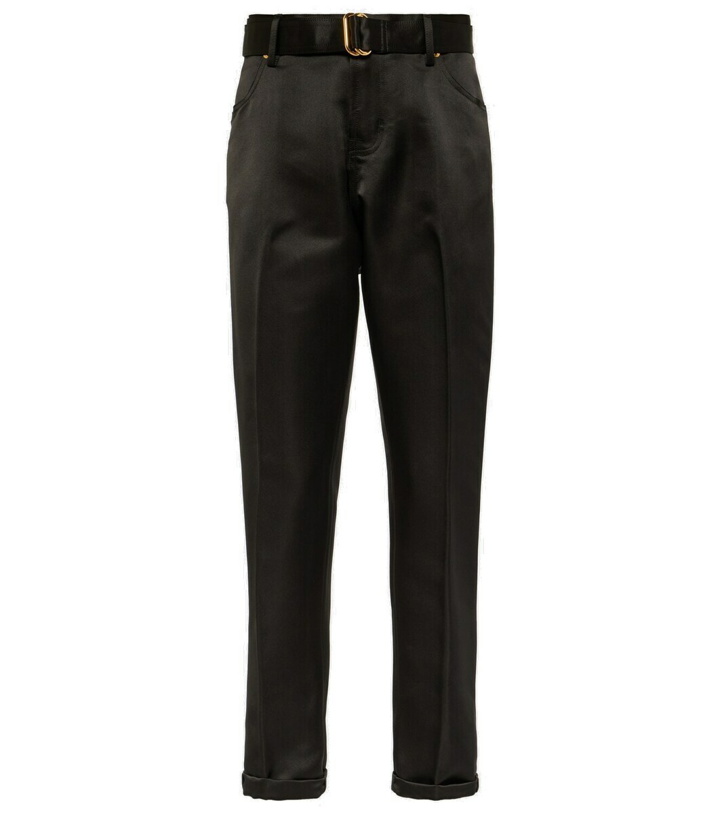 Photo: Tom Ford Silk straight-leg pants