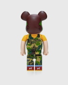 Medicom Bearbrick 1000% Bape X Peko Chan Green Multi Toys