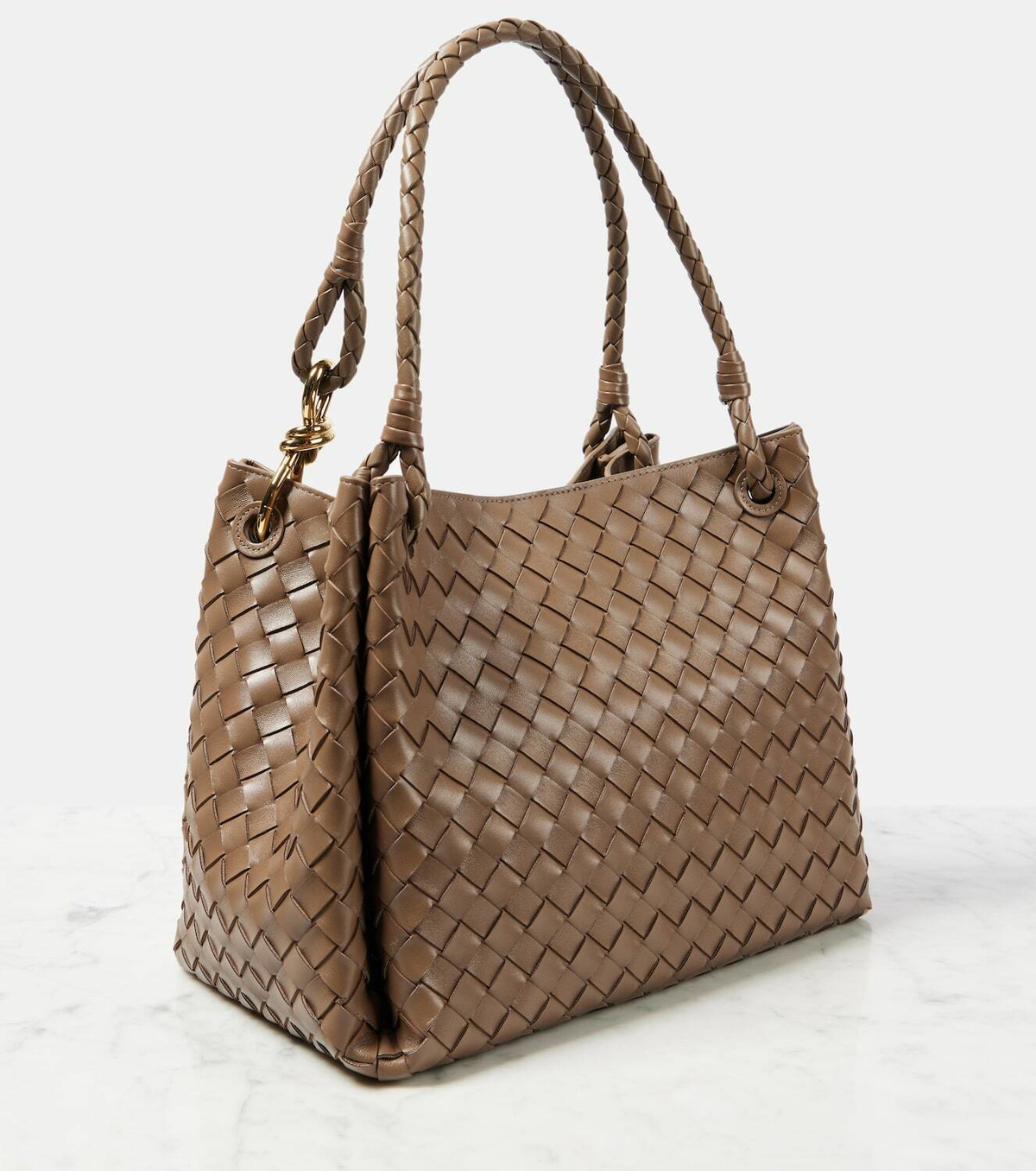 Bottega Veneta Parachute Large leather shoulder bag Bottega