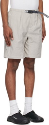 and wander Gray Gramicci Edition Nylon G Shorts