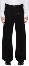 Ann Demeulemeester Black Ronald 5 Pocket Comfort Jeans