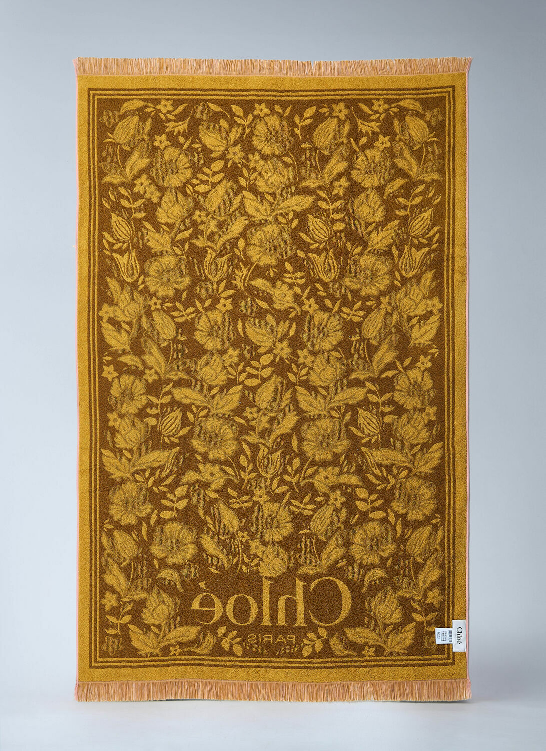 Chloé Logo Motif Beach Towel