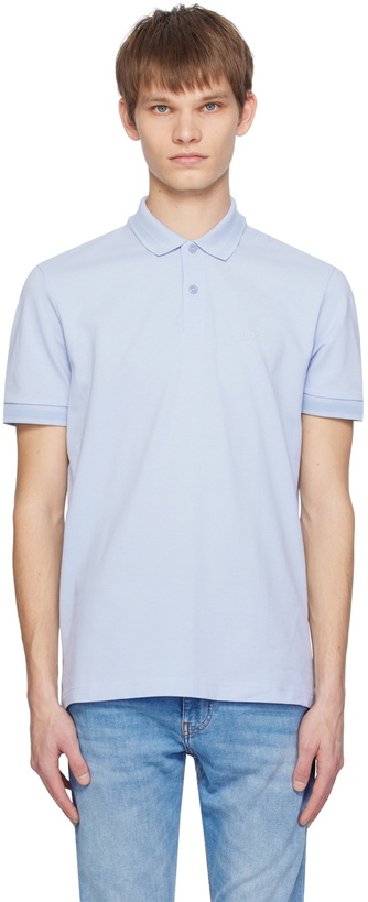 Photo: BOSS Blue Bonded Polo