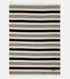The House of Lyria Amnesia cotton and wool-blend throw