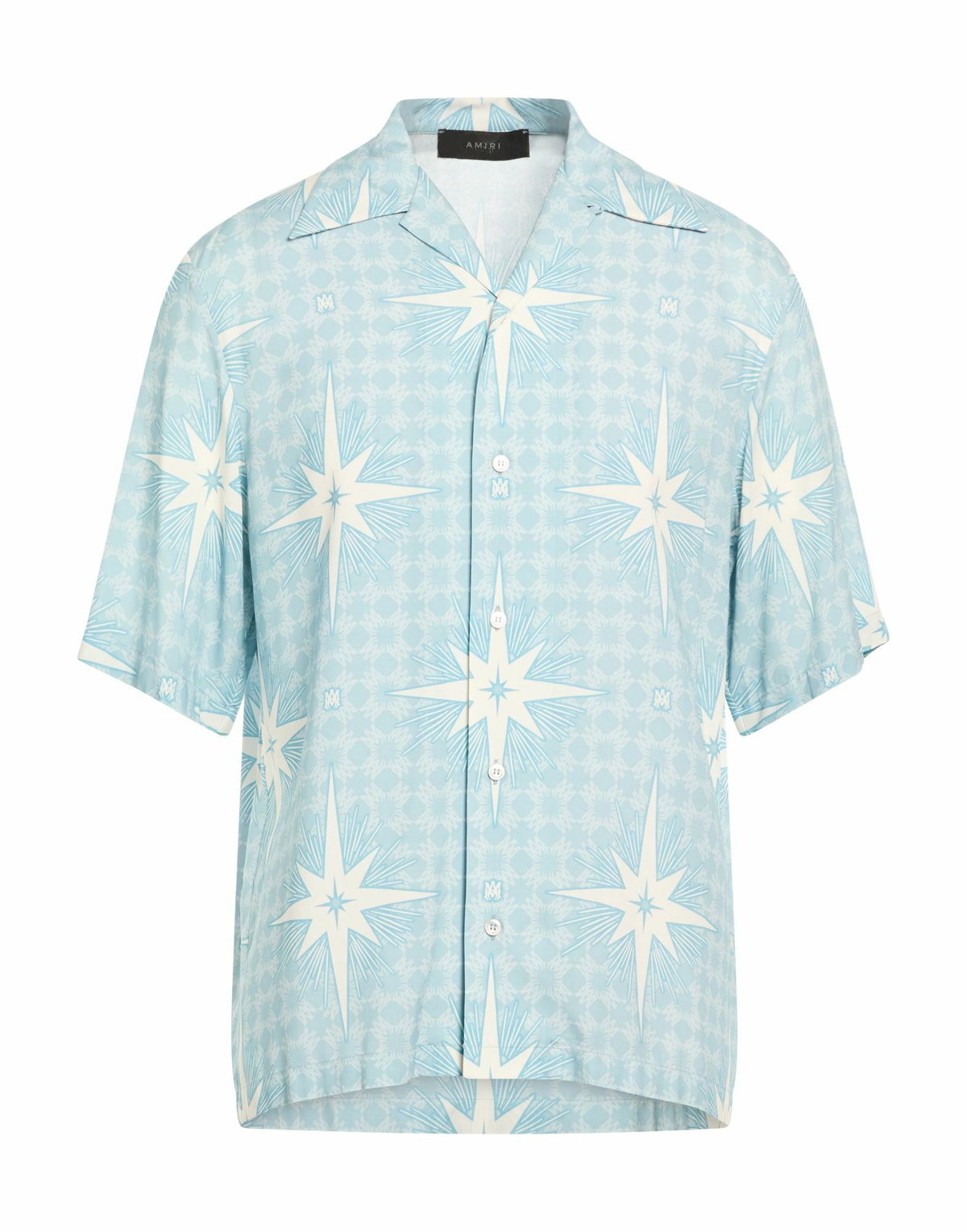 Amiri Mens Shirt Light in Blue