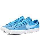 Nike SB Men's Zoom Blazer Low Pro GT Sneakers in Coast/Blue/White/Gum/Brown