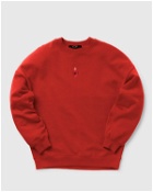 Ksubi Wmns Emblazed Oh G Crew Crimson Red - Womens - Sweatshirts