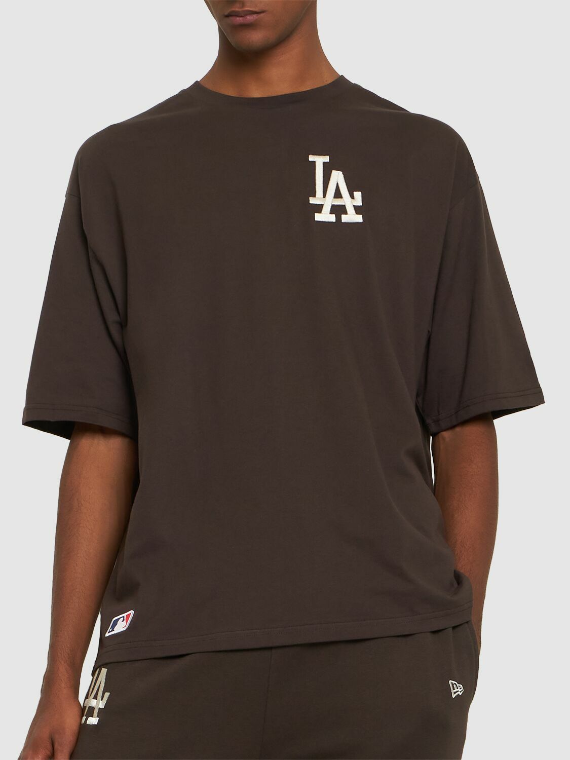 ニューエラ Tシャツ New Era League Essentials Lc LA Dodgers NEW ERA - League Essentials La Dodgers T-shirt New Era Cap