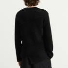 Comme des Garçons Men's Mix Knit Jumper in Black