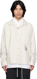 Miharayasuhiro White Layered Shirt