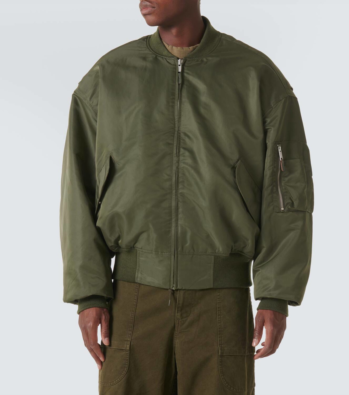entire studios BOMBER JACKET A-4 xs 正規品 ENTIRE STUDIOS A-4 Bomber Jacket | Black | FARFETCH