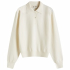 Róhe Women's Cashmere Polo in Off White