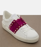 Valentino Garavani Rockstud Untitled leather sneakers