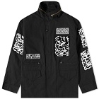 Flagstuff Men's M-65 Custom Jacket in Black