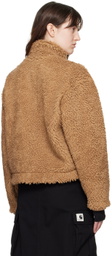 District Vision Tan Cropped Jacket