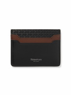 Serapian - Logo-Print Embossed Leather Cardholder