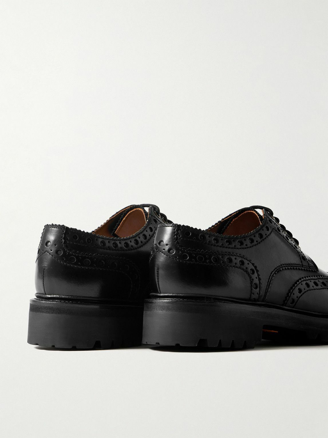 Grenson - Archie Leather Brogues - Black