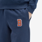 BEAMS Men's B Sweat Pants in Navy