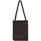 Lemaire Brown Nappa Leather Tote