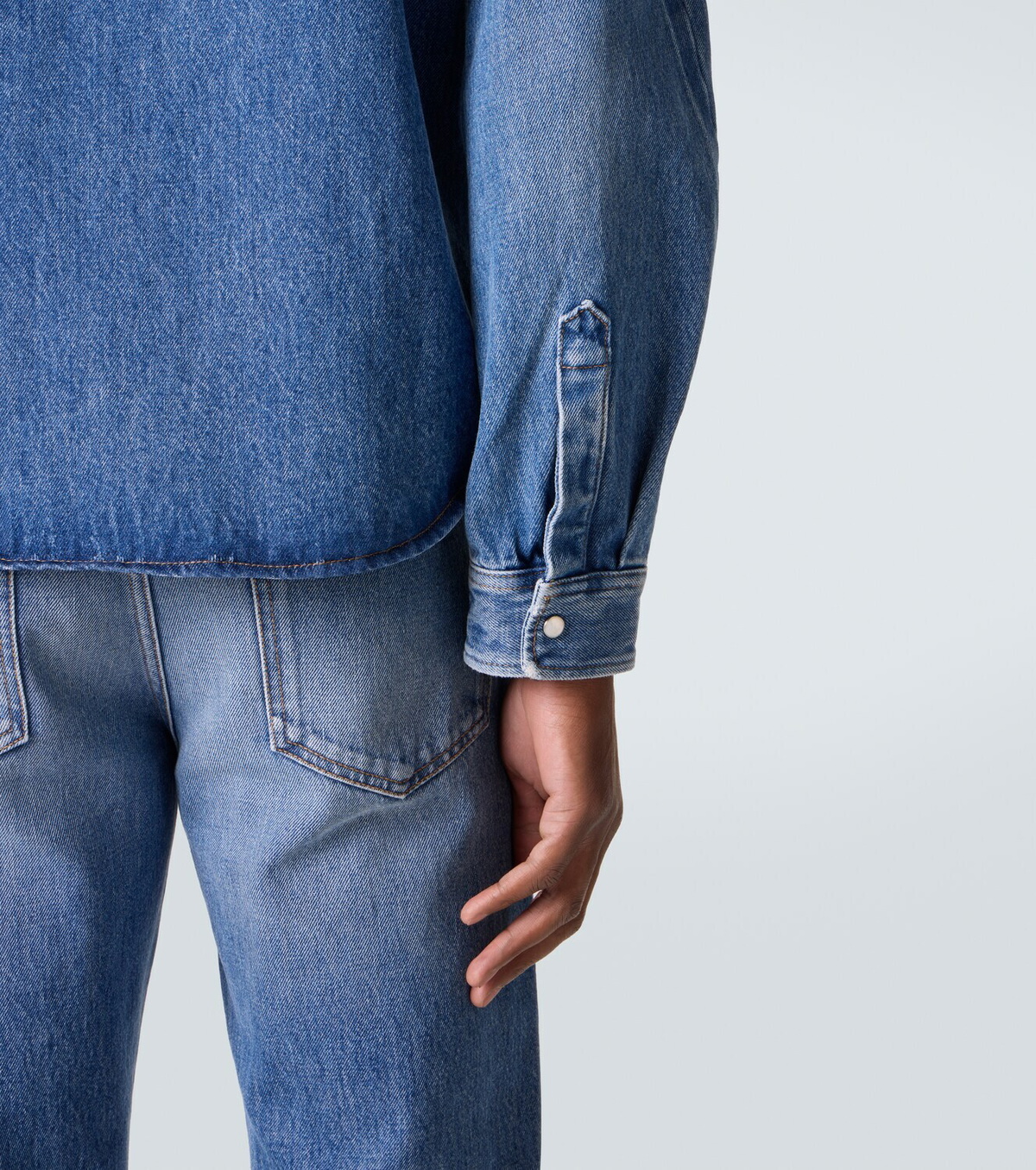 Givenchy Couture Seam denim shirt