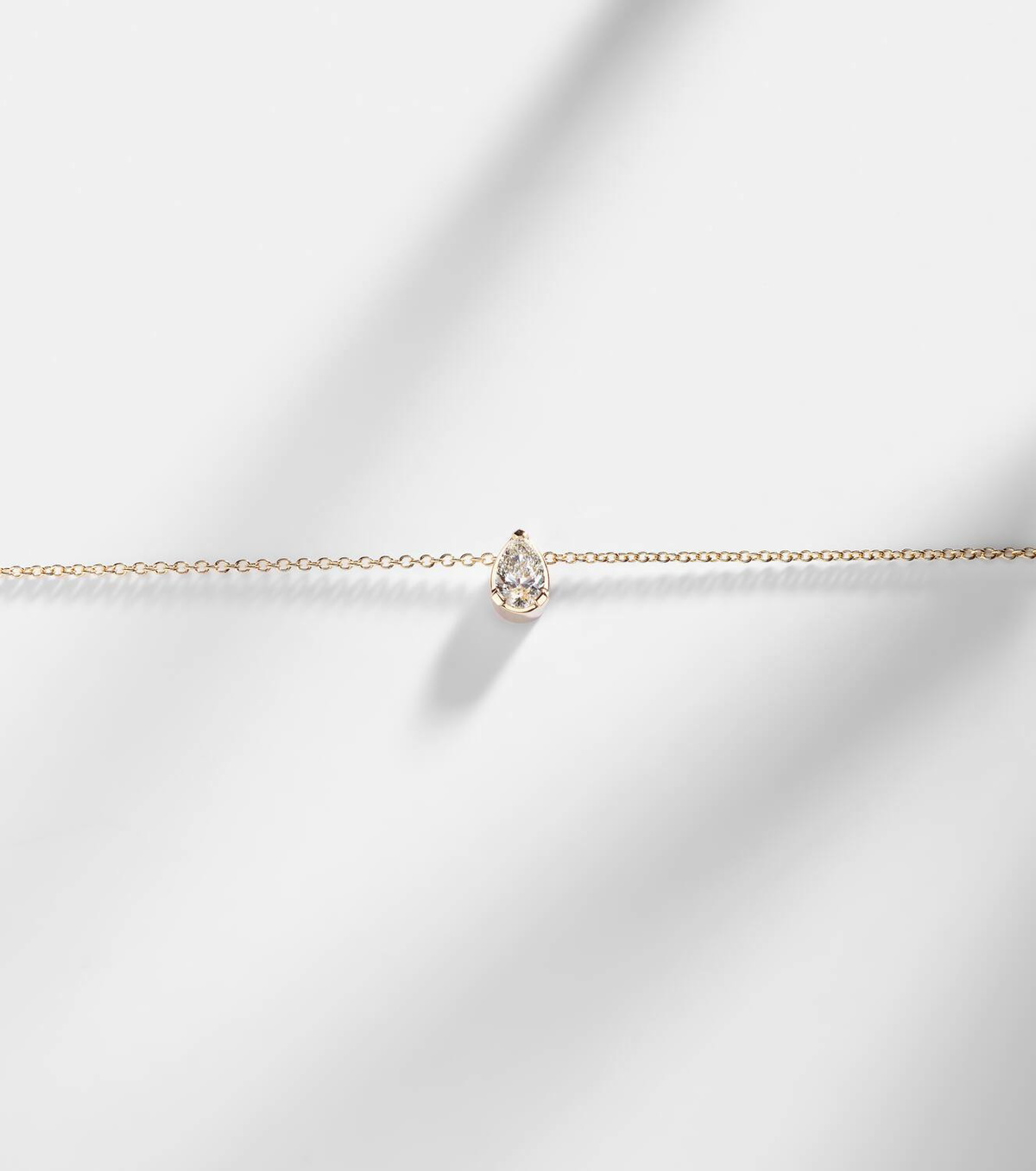 Sophie Bille Brahe Sky Simple 18kt gold necklace with diamond