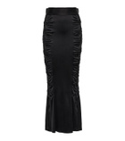 Galvan Vertebrae cutout midi skirt