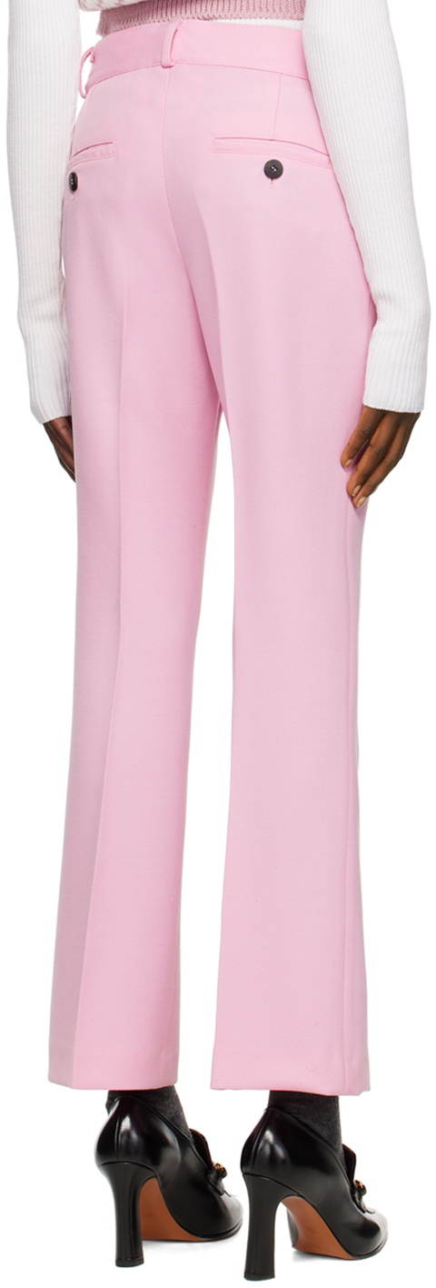 Ernest W. Baker SSENSE Exclusive Pink Flared Trousers