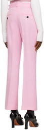 Ernest W. Baker SSENSE Exclusive Pink Flared Trousers