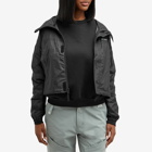 Columbia Women's Flash Challenger Cropped Windbreaker in Black