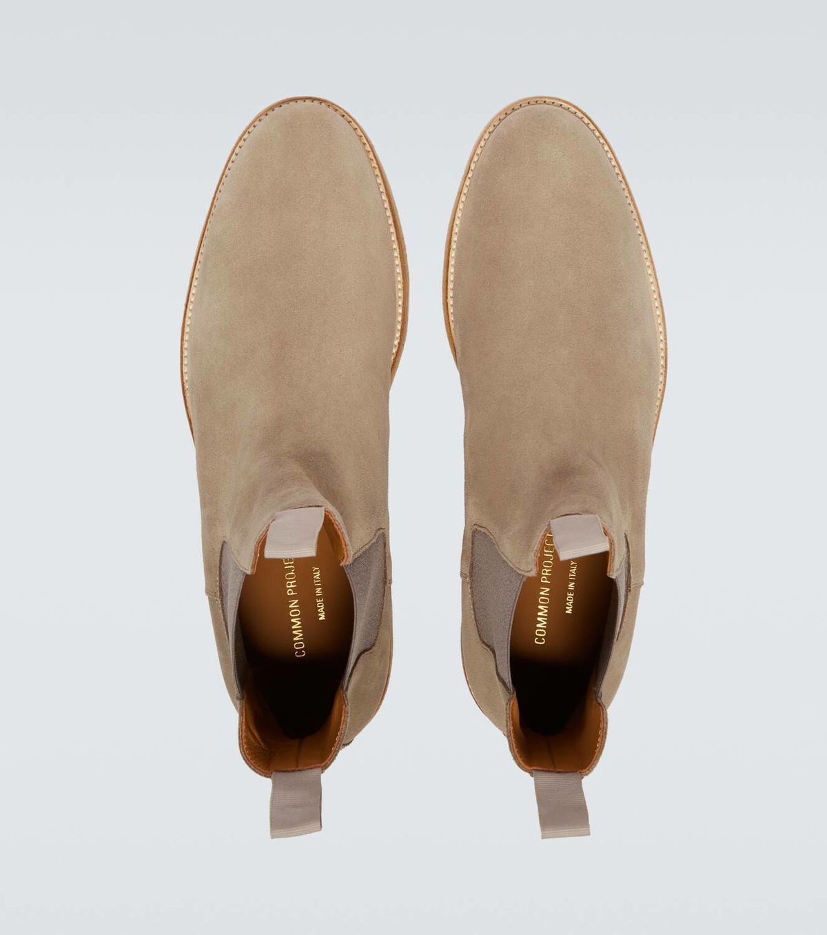 Common Projects Suede Chelsea boots