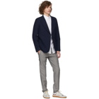 House of the Very Islands Blue Slim-Fit Tailored Blazer