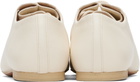 LEMAIRE Off-White Souris Flat Classic Derbys