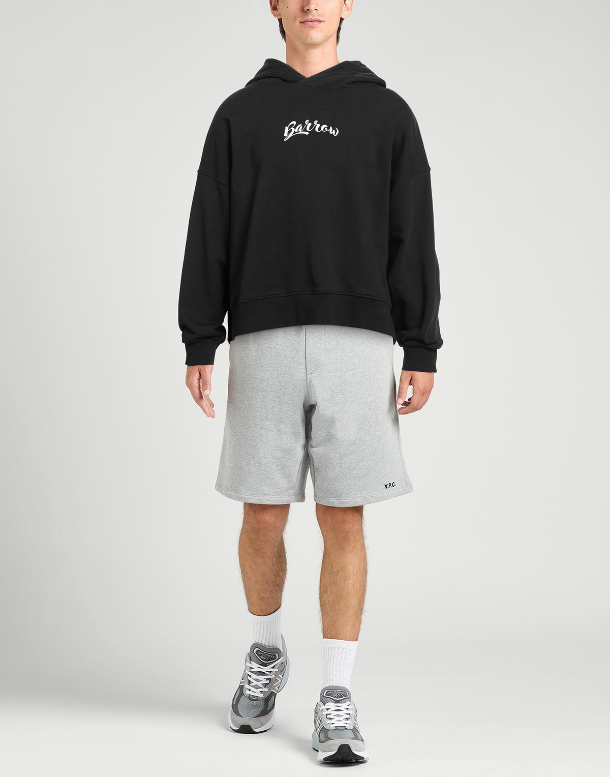 Barrow Mens Sweatshirt in Black