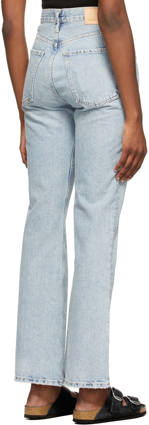 Citizens of Humanity Blue Libby Relaxed Bootcut Jeans Citizens of
