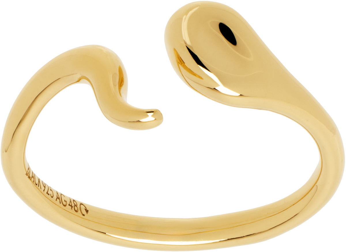Maria Black Gold Sunrise Ring