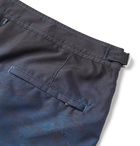 Orlebar Brown - Bulldog Mid-Length Printed Swim Shorts - Blue