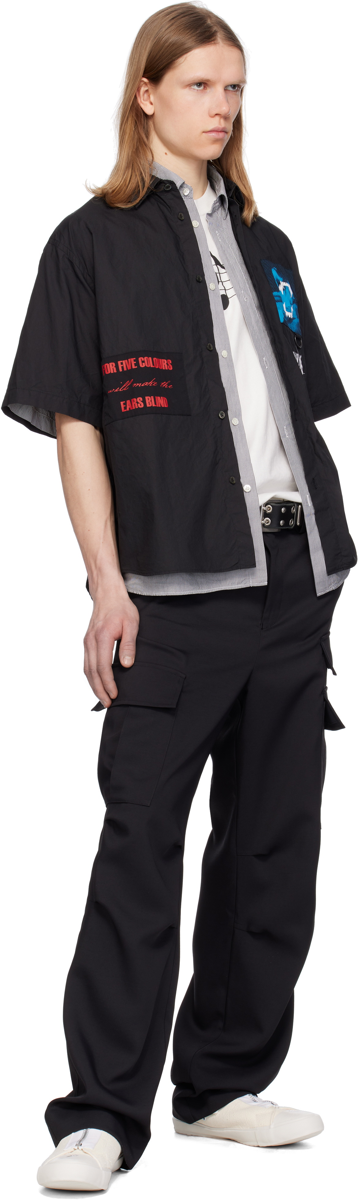UNDERCOVER Black UP1E4407-1 Shirt Undercover