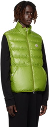 Moncler Green Aube Down Vest