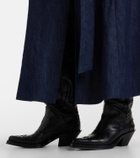 Gabriela Hearst Capitana leather cowboy boots