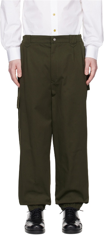 Photo: Vivienne Westwood Khaki Back Door Combat Cargo Pants