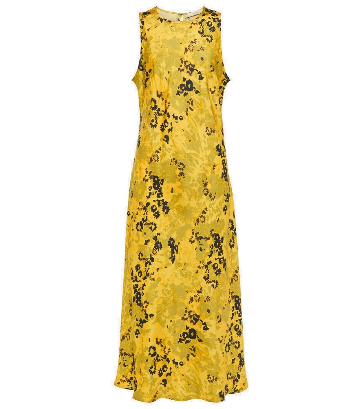 Photo: Asceno - Valencia floral silk maxi dress