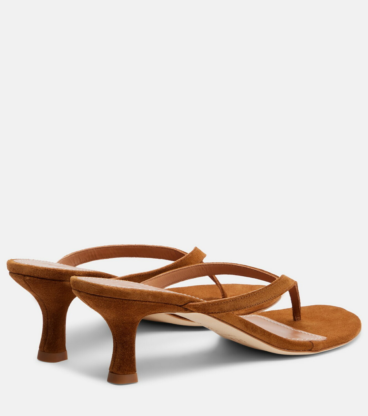Staud Freja suede thong sandals