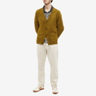 Fucking Awesome Men's Boucle Cardigan in Moss