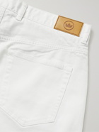 Peter Millar - Ultimate Stretch Cotton and Modal-Blend Sateen Trousers - Neutrals