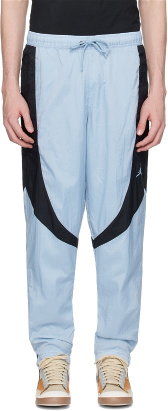 Photo: Nike Jordan Blue & Black Sport Jam Sweatpants