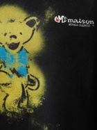 MIHARA YASUHIRO Bear Printed Cotton Sweatshirt