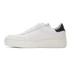 Article No. SSENSE Exclusive White and Green 0517-04-04 Sneakers